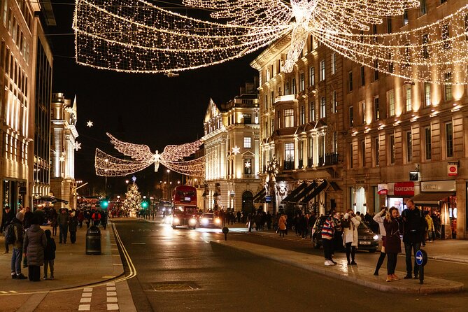 London Christmas Lights and Markets Walking Tour - South Bank brings the river into the picture
