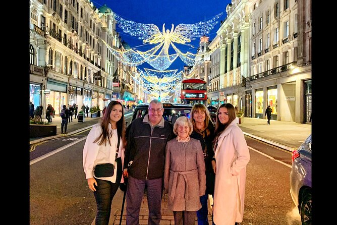 London Christmas Lights Guided Tour by Cab - Mayfair finishes with hotels, clubs, and restaurants