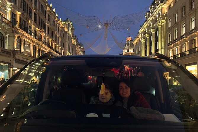 London Christmas Lights Private Car Tour with Driver Guide - New Bond Street adds polished shopfronts