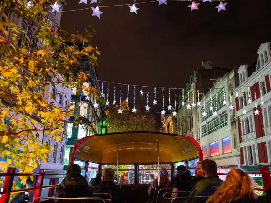 London: Christmas Lights Tour by Vintage Bus - From Embankment to Trafalgar Square’s Christmas tree