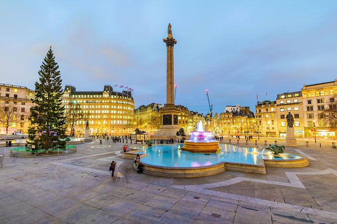 London Christmas Lights Tour by Vintage Double-Decker Bus - Trafalgar Square, Piccadilly Circus, and the West End