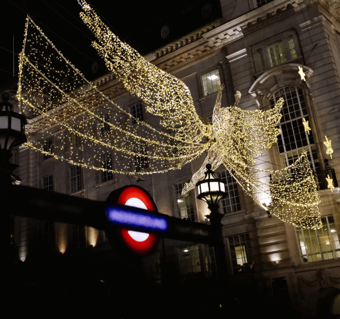 London: Christmas Lights Walking Tour - Starting beside Charing Cross Station