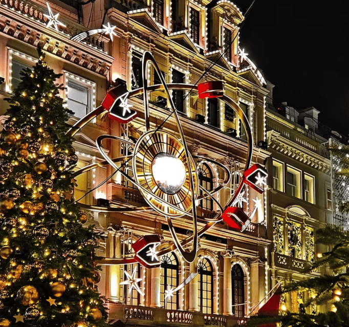 London: Christmas Lights Walking Tour - Regents Street and the classic London view