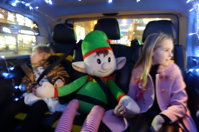 London Private Christmas Lights Taxi Tour with Pick Up - Victoria Embankment adds the Thames and Tate Gallery
