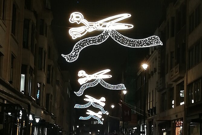 London Private Christmas Lights Walking Tour with Local Guide - Soho and the included hot drink