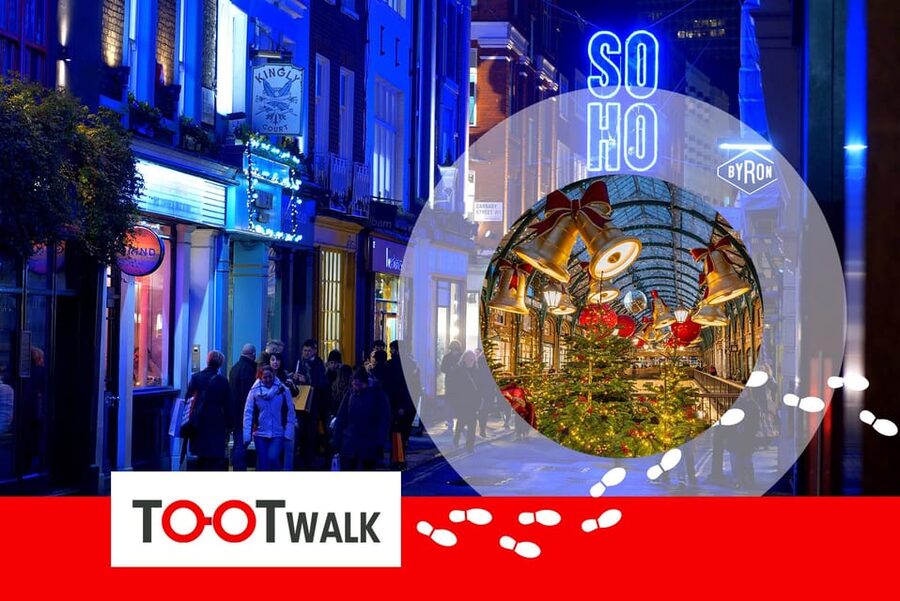 London: Tootbus Christmas Lights Tour incl walking tours - Oxford Street: lights, shops, and traffic