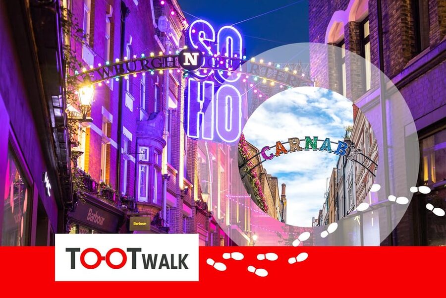 London: Tootbus Christmas Lights Tour incl walking tours - Marble Arch and Grosvenor Square