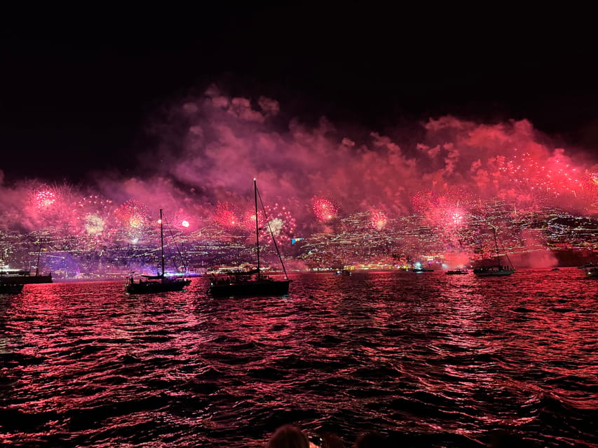 Madeira: Pre-Sell New Year’s Eve - Fireworks at Sea 2025/26 - From Calheta Marina to the open Atlantic