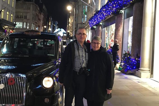 Magical Christmas Lights in London: Private Black Cab Tour - Covent Garden supplies the giant tree