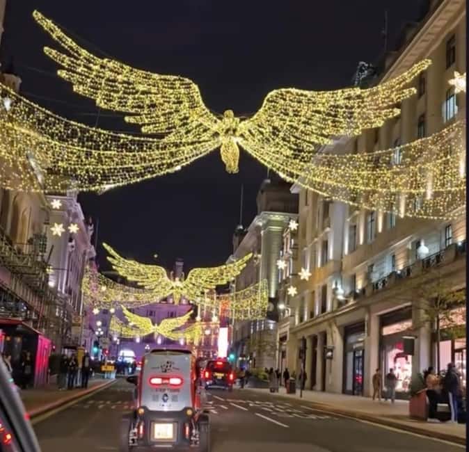 Magical London Christmas Lights Tour in Street-Legal Karts - London’s Christmas lights from behind the wheel