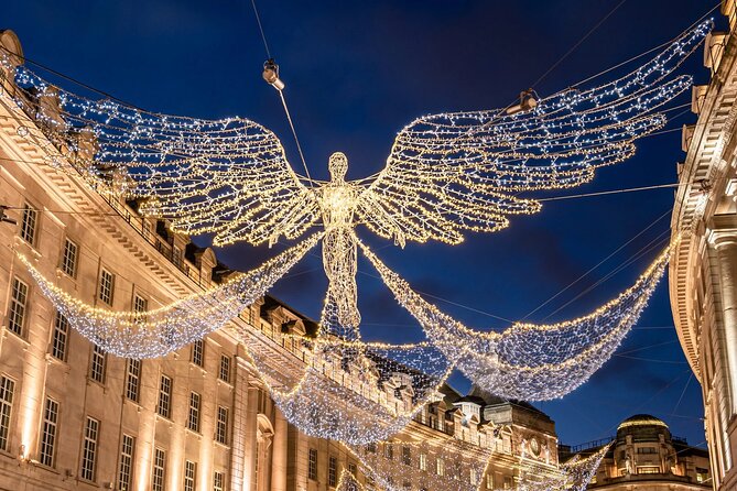 Magical London Christmas Lights Walking Tour with a Londoner - Burlington Arcade offers a quieter change of pace