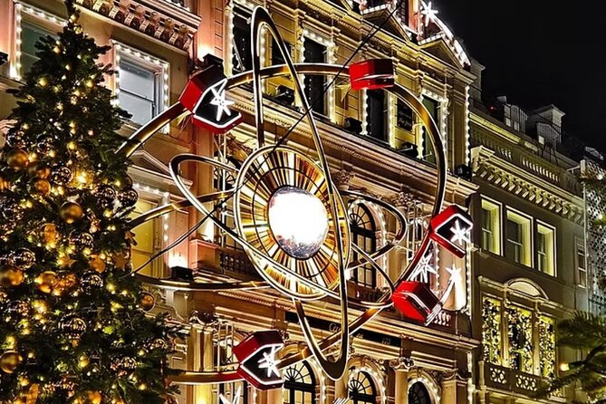 Magical London Christmas Lights Walking Tour with a Londoner - Bond Street turns Christmas into a shop-window show