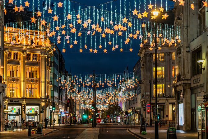 Magical London Christmas Lights Walking Tour with a Londoner - Carnaby Street is a lively finish in Soho