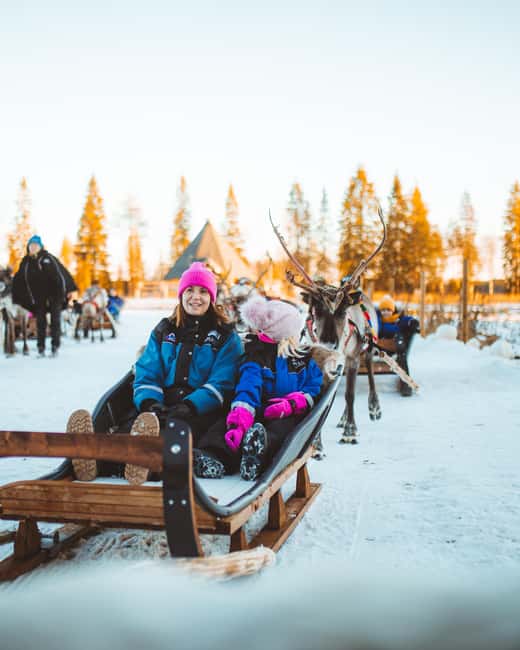 Magical Private Santa Visit, Reindeer Ride & Elf Workshops - From Rovaniemi to Apukka’s snowy forest