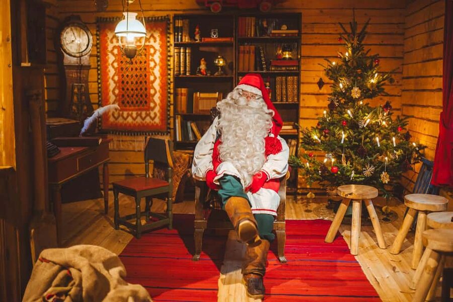Magical Private Santa Visit, Reindeer Ride & Elf Workshops - Baking gingerbread with the elves