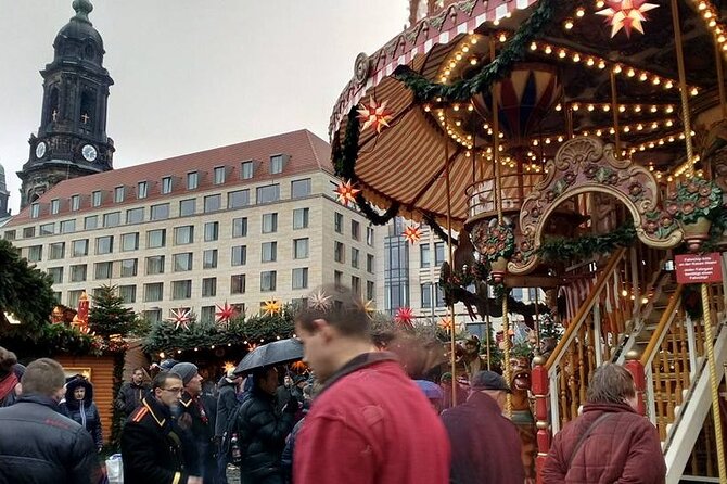Meissen and Dresden Christmas Market Full Day Private Tour from Prague - Two hours at the Dresden Striezelmarkt