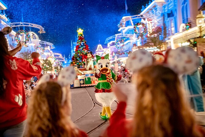 Mickey's Very Merry Christmas Party at the Magic Kingdom - Character greetings and seasonal treats