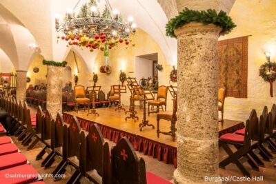 Mozart and Advent/Christmas Concert with Dinner at Fortress Hohensalzburg