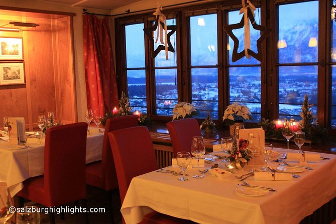 Mozart and Advent/Christmas Concert with Dinner at Fortress Hohensalzburg - Comparing classic, VIP, and Golden VIP