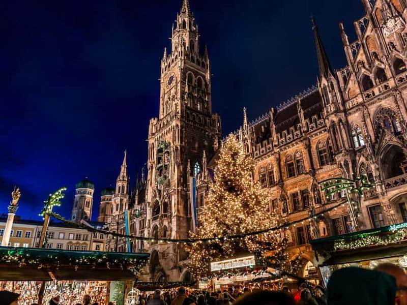 Munich: Christmas Markets Food & Drink Tour - Marienplatz, Munich’s central Christmas market