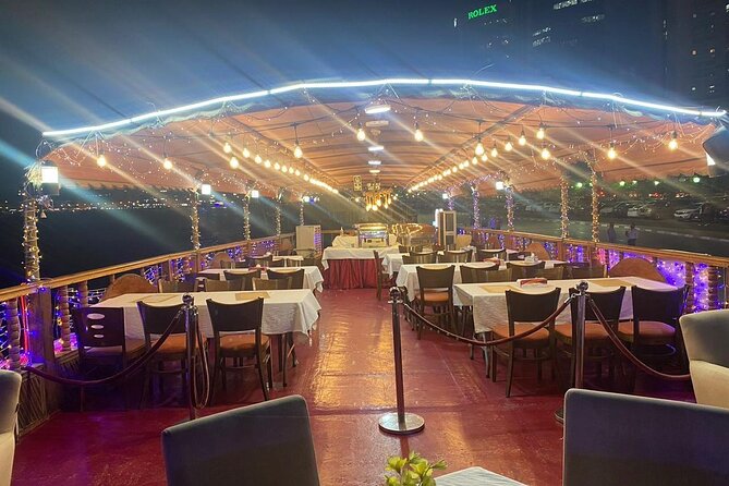 New Year Fireworks Cruise. Witness the spectacular fireworks in Dubai - Dinner, drinks, and the long wait for midnight