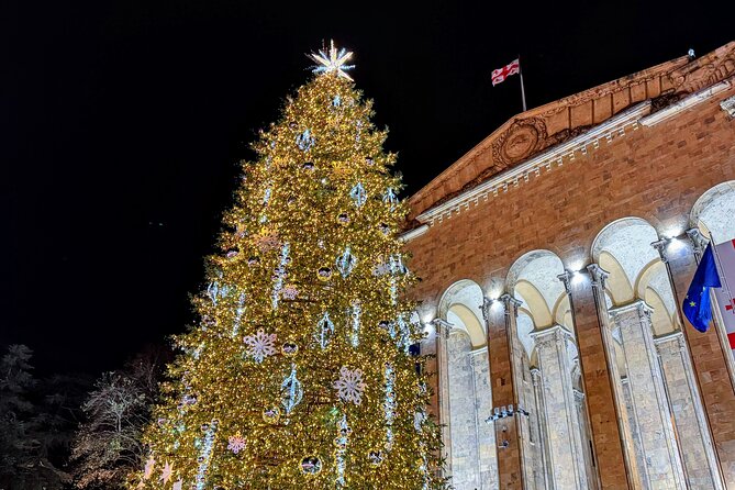New Year in Tbilisi: Christmas Market and Hidden Gems Tour - Bazari Orbeliani and a taste of Georgian food