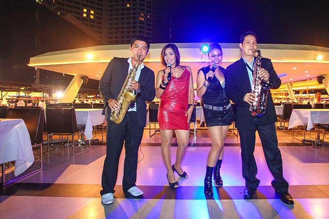 New Year Party : Chao Phraya Princess Dinner Cruise with Return Transfer - Midnight fireworks from the river