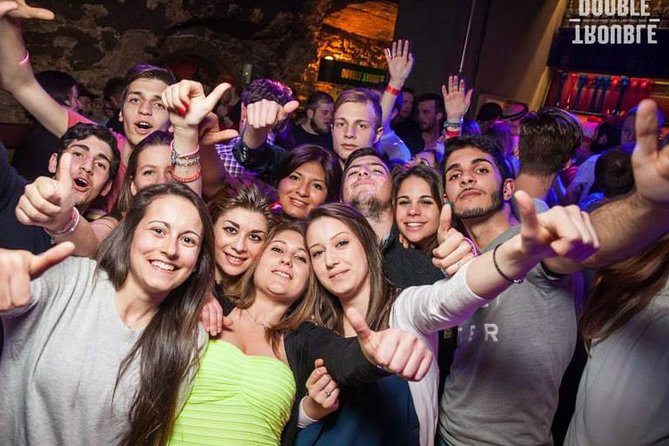 New Year's Eve Pub Crawl in Prague, end at KarLovy Lazne - Fu Club & Lounge: a quick second stop
