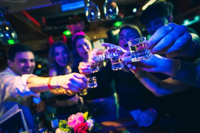 New Year's Eve Pub Crawl With Optional Club Entrance - From bar to bar with games and free shots