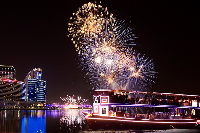 New Years Luxury Dubai Canal Cruise - What you see along Dubai Water Canal