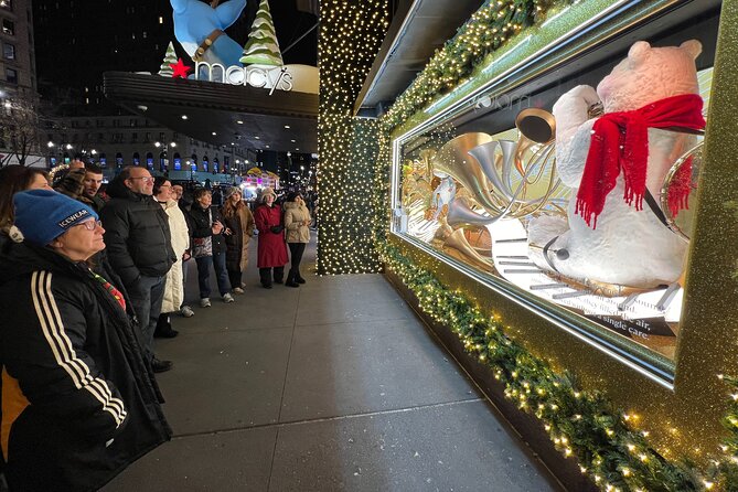 New York Christmas Holiday Lights Walking Tour - A nighttime pause in Central Park