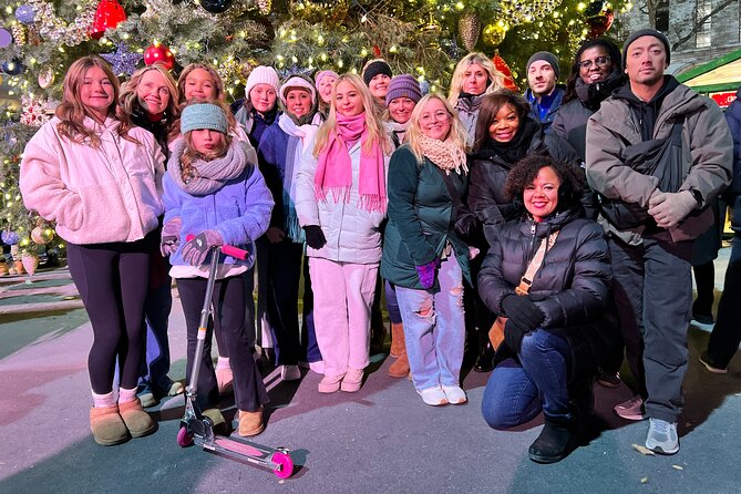 New York Christmas Holiday Lights Walking Tour - Bryant Park’s winter village and skating rink