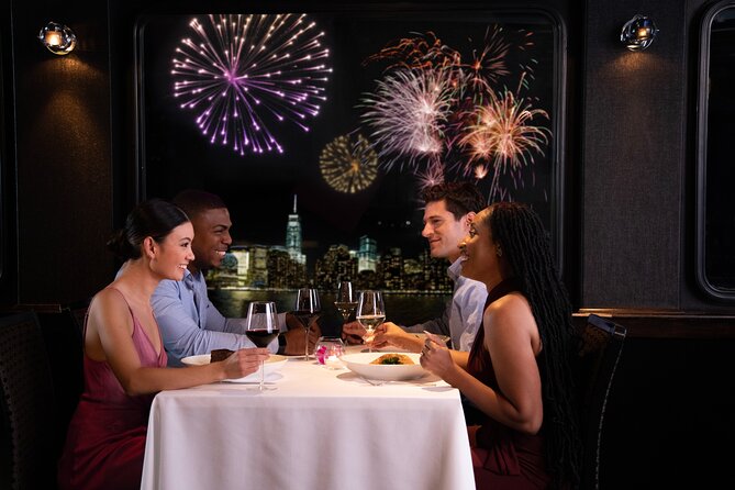 New York Pier 15 New Year's Eve Buffet Dinner Cruise - The buffet: convenient, festive, and not fine dining