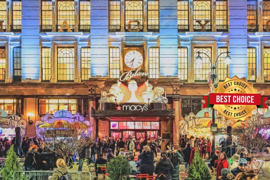 New York: Rockefeller Center Christmas Tree Pedicab Tour - Bryant Park, the library, and Midtown after dark