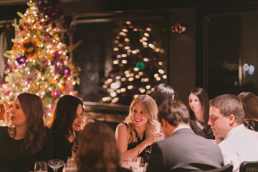 NYC: Christmas Day Buffet Brunch or Dinner Harbor Cruise - The Hudson River views
