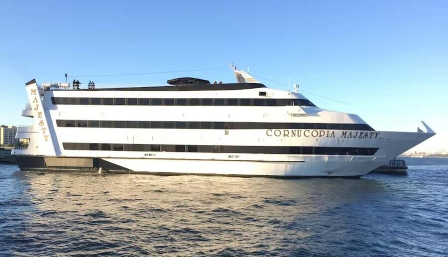 NYC: Cornucopia Majesty New Year's Eve Party Cruise - A five-hour party on four decks