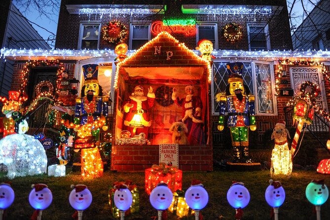 NYC: Dyker Heights Christmas Lights Express from Times Square - Leaving Times Square at 4:30 p.m.