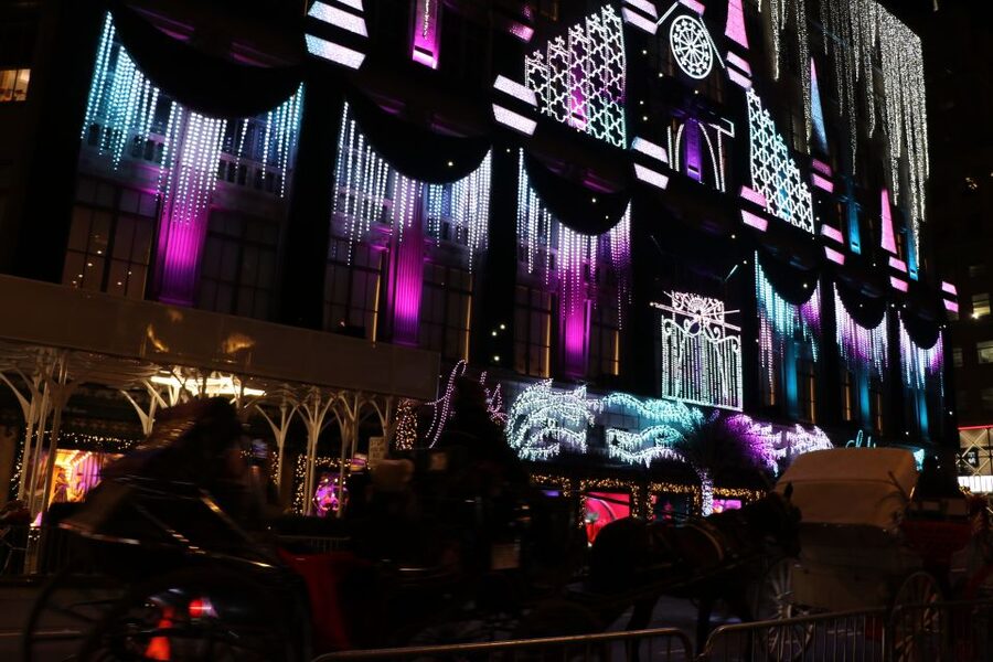 NYC: Magical Christmas Lights Carriage Ride - From Central Park South to St. Thomas Church