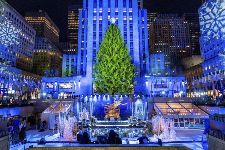 NYC: Magical Christmas Lights Carriage Ride - 5th Avenue lights and the Saks Fifth Avenue show