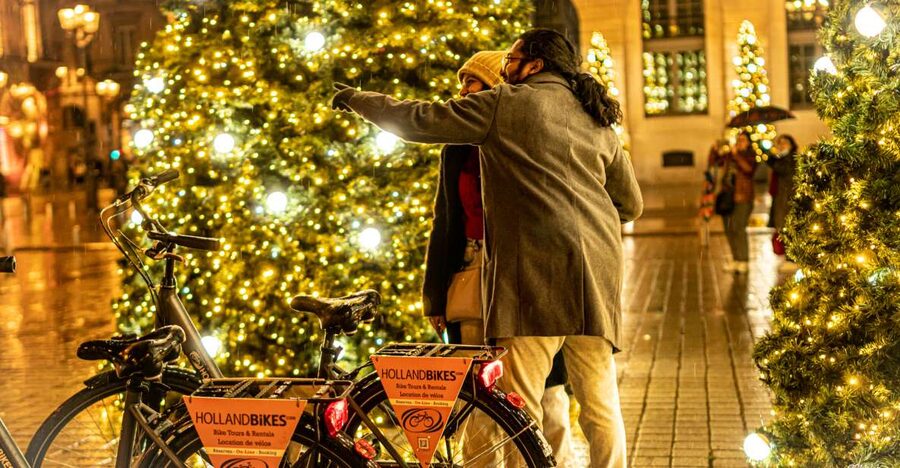 Paris at Christmas: 3-Hour Bike Tour - Grand Palais and Pont Alexandre III