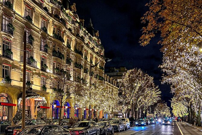 Paris Christmas Lights & Stories with Tastings on Champs-Élysées - Fortwenger brings Alsatian Christmas to the avenue