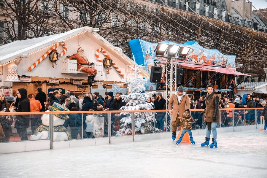Paris: Christmas Market Guided at Notre Dame & Food Tasting - A festive stroll beside the Seine