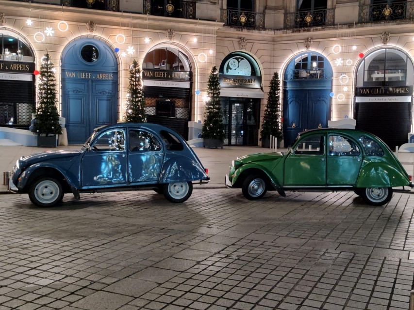 Paris: Private Christmas Lights Tour by Citroën 2CV - What the Driver Adds to the Evening