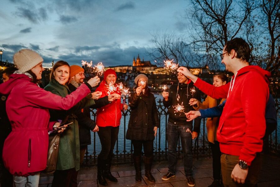 Prague: 2-3h Magical Christmas Markets Tour with Inclusions - Czech Christmas customs without a church tour