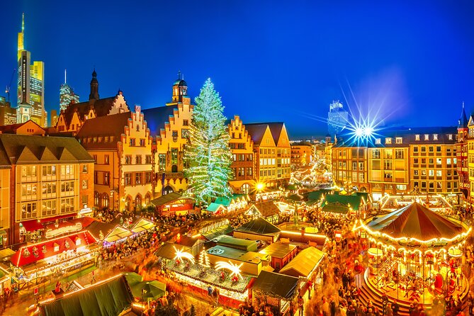 Private Christmas Walking Tour of Frankfurt with Bethmännchen - Römerberg saves the strongest Christmas setting for last