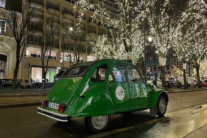 Private tour Paris Christmas lights tour 2 hours in Citroën 2CV - Why a Citroën 2CV Makes Paris Feel Different