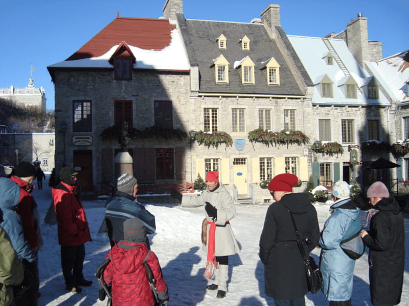 Quebec City: Christmas Magic Walking Tour in Old Quebec - Place Royale and the oldest parts of the city