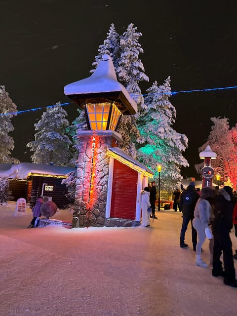 Rovaniemi: Guided Tour of Santa Claus Village - Santa’s Main Post Office and the Arctic Circle certificate