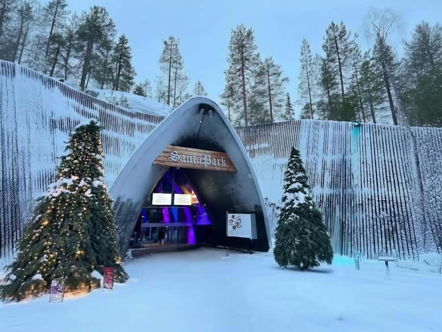Rovaniemi: Santa Claus Village and Santa Park Day Trip - Two Christmas parks in one six-hour outing