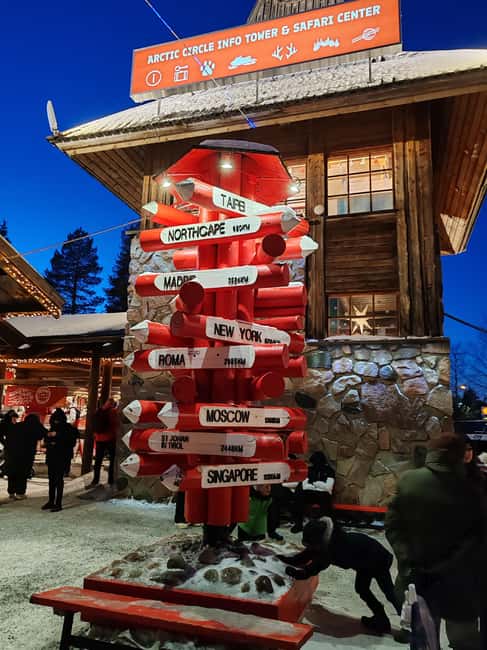 Rovaniemi: Santa Claus Village and Santa Park Day Trip - Meeting Santa at Santa Claus Village